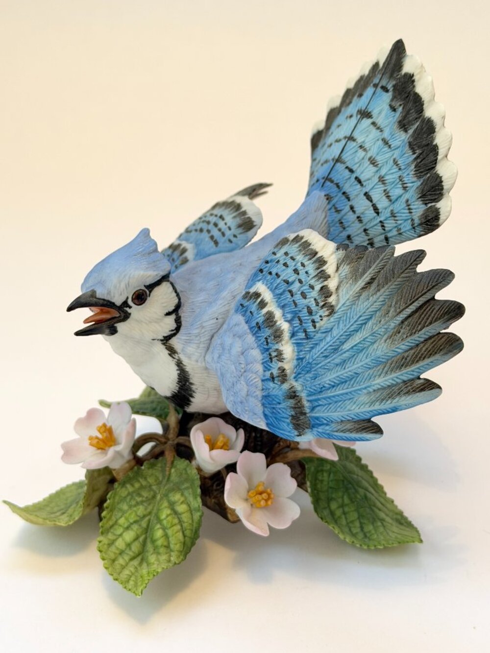 Vintage Lenox Blue Jay Porcelain Bird Figurine